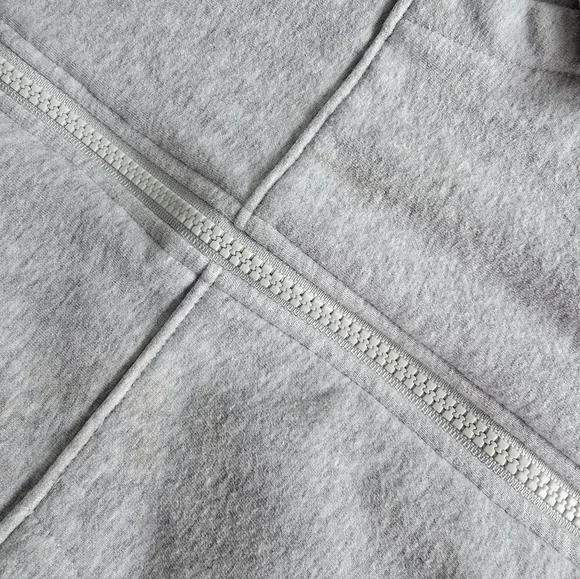 Athleta Girls Bundle 2 Sets Of Hooded Sweatets Size 7 Girls Gray White - Picture 3 of 11